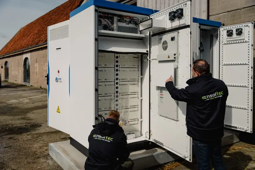 Hoeve schellevliet batterijopslag