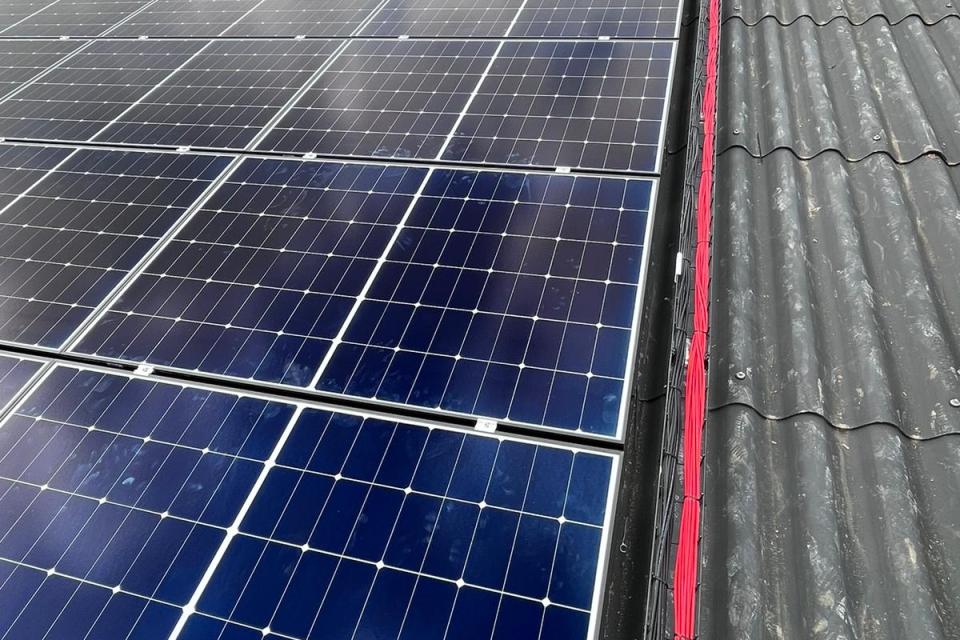 o	80kwp zonnepanelen