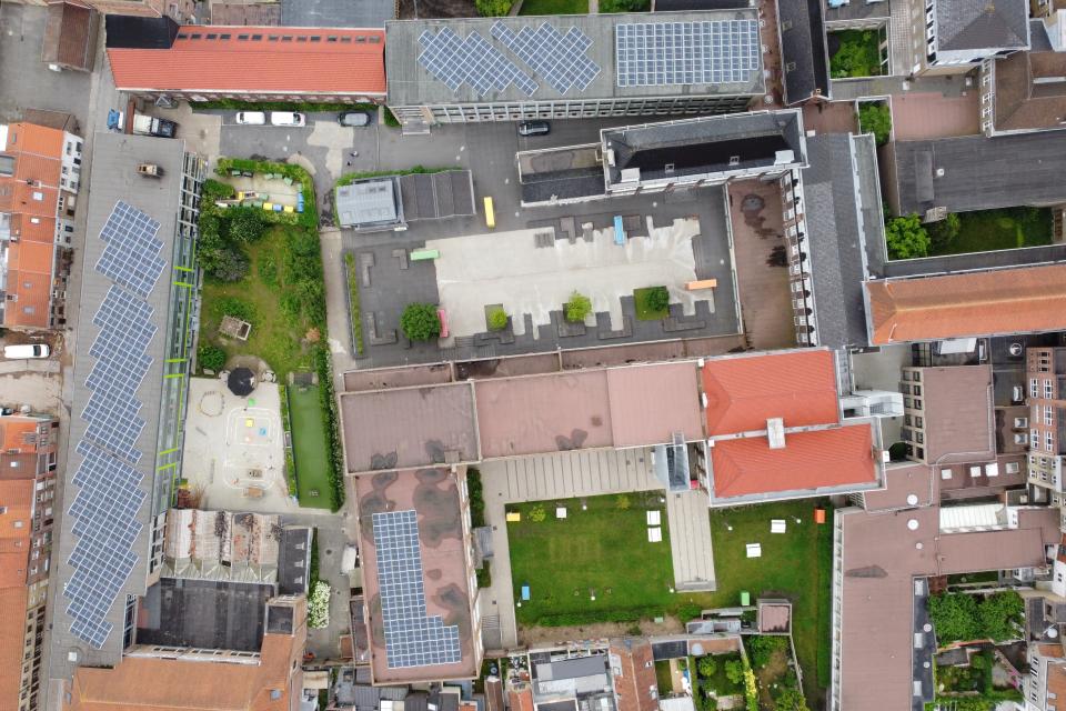 Industrie opwekking PV