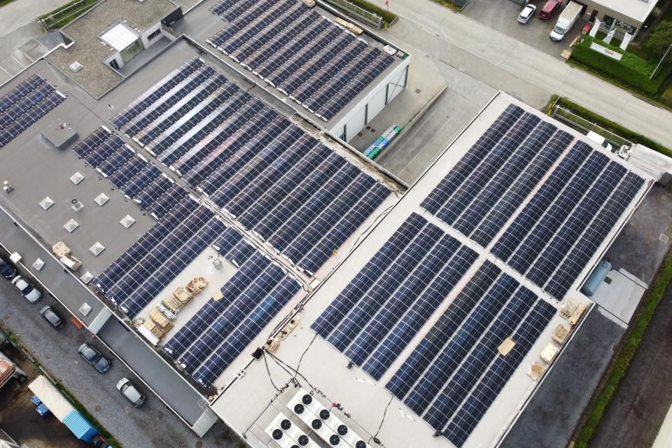 Industrie opwekking PV