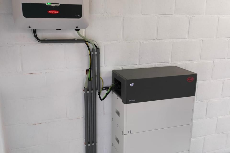 Fronius thuis batterij ensoltec