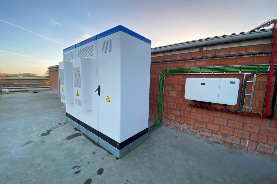 Meulebeke - batterijopslag