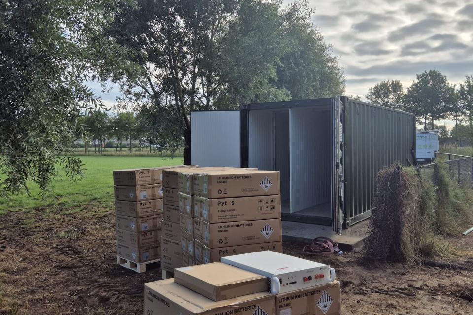 batterijcontainer