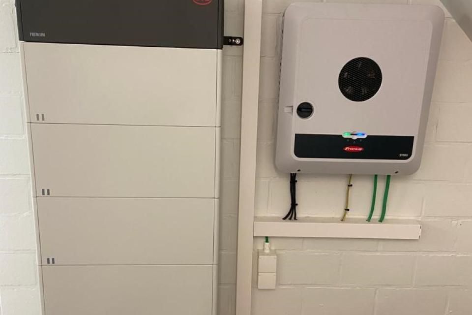 Opslag particulier batterij