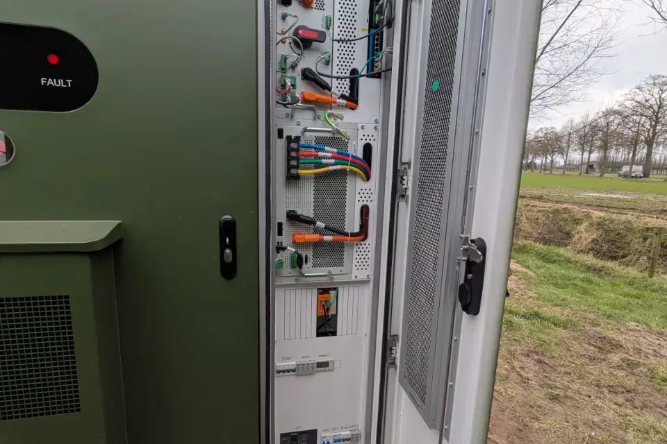 Beernem - Batterijopslag voor melkvee