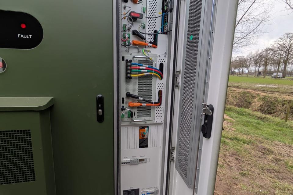 Beernem - Batterijopslag voor melkvee