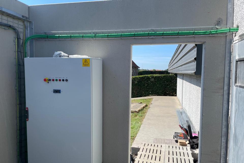 Octavebatterijdeinze-varkensbedrijf