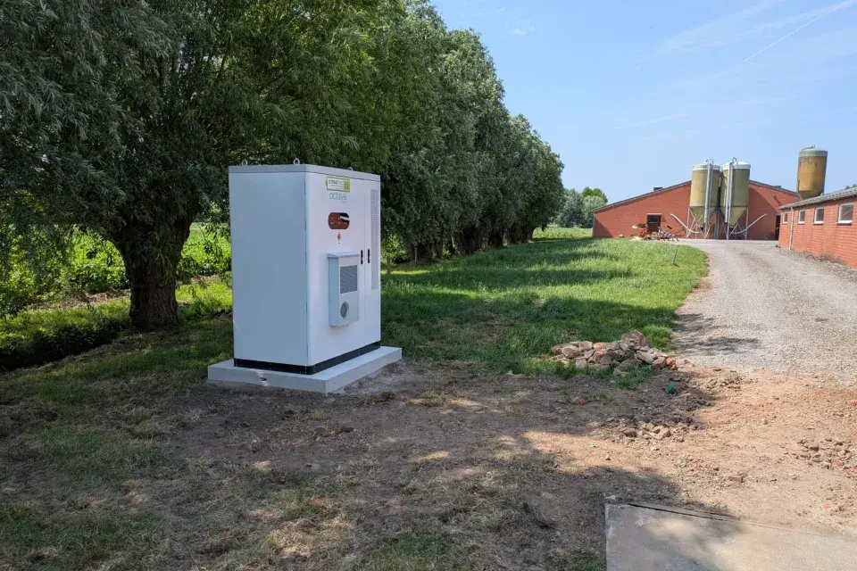 batterij zelfconsumptie kippenbedrijf