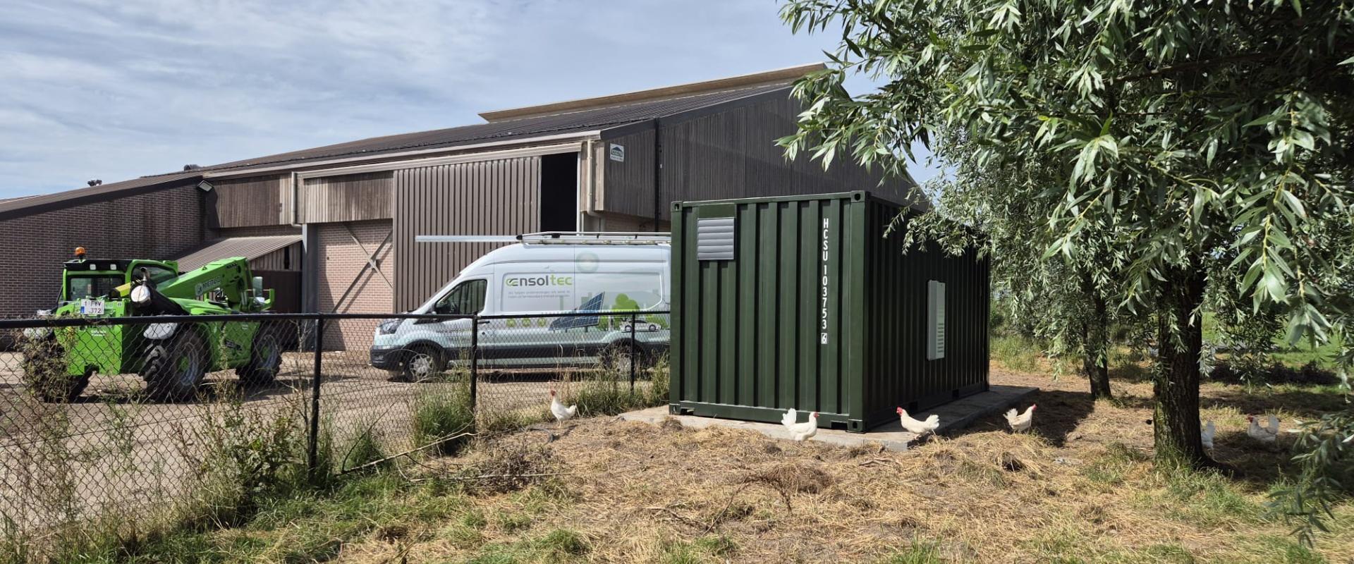 Batterijopslag eigen consumptie