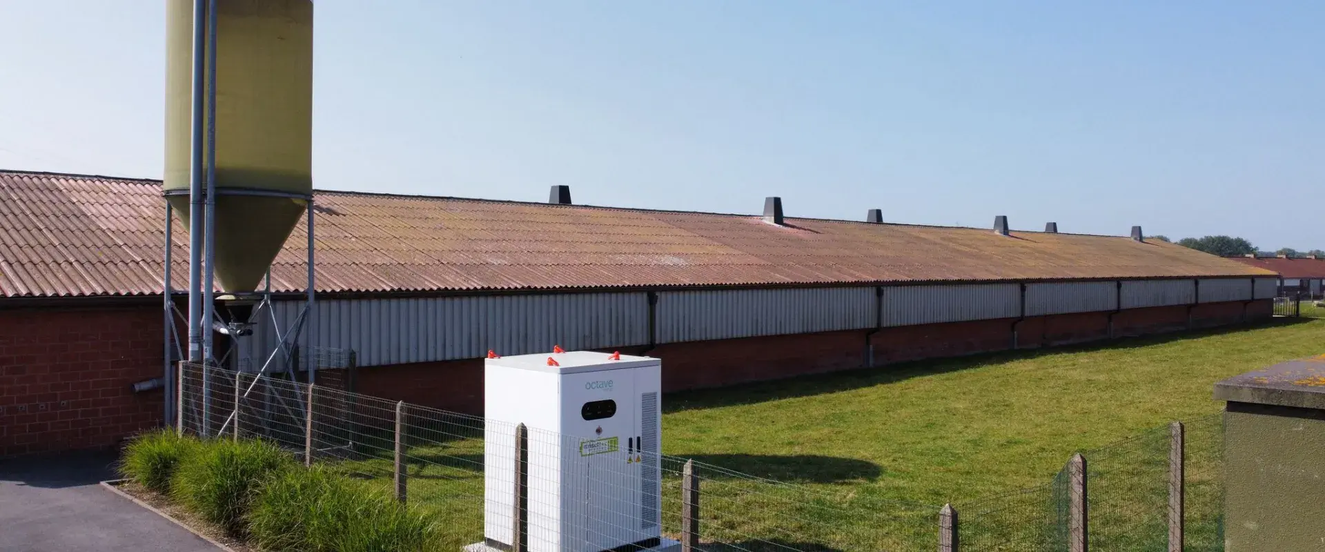 Octave batterij opslag